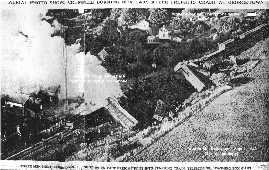 D2 Aerial View Derailment